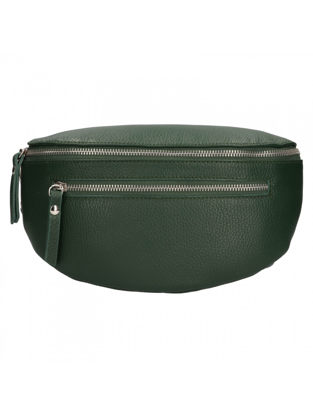 Dámská kožená ledvinka Italia Pavla – tmavě zelená